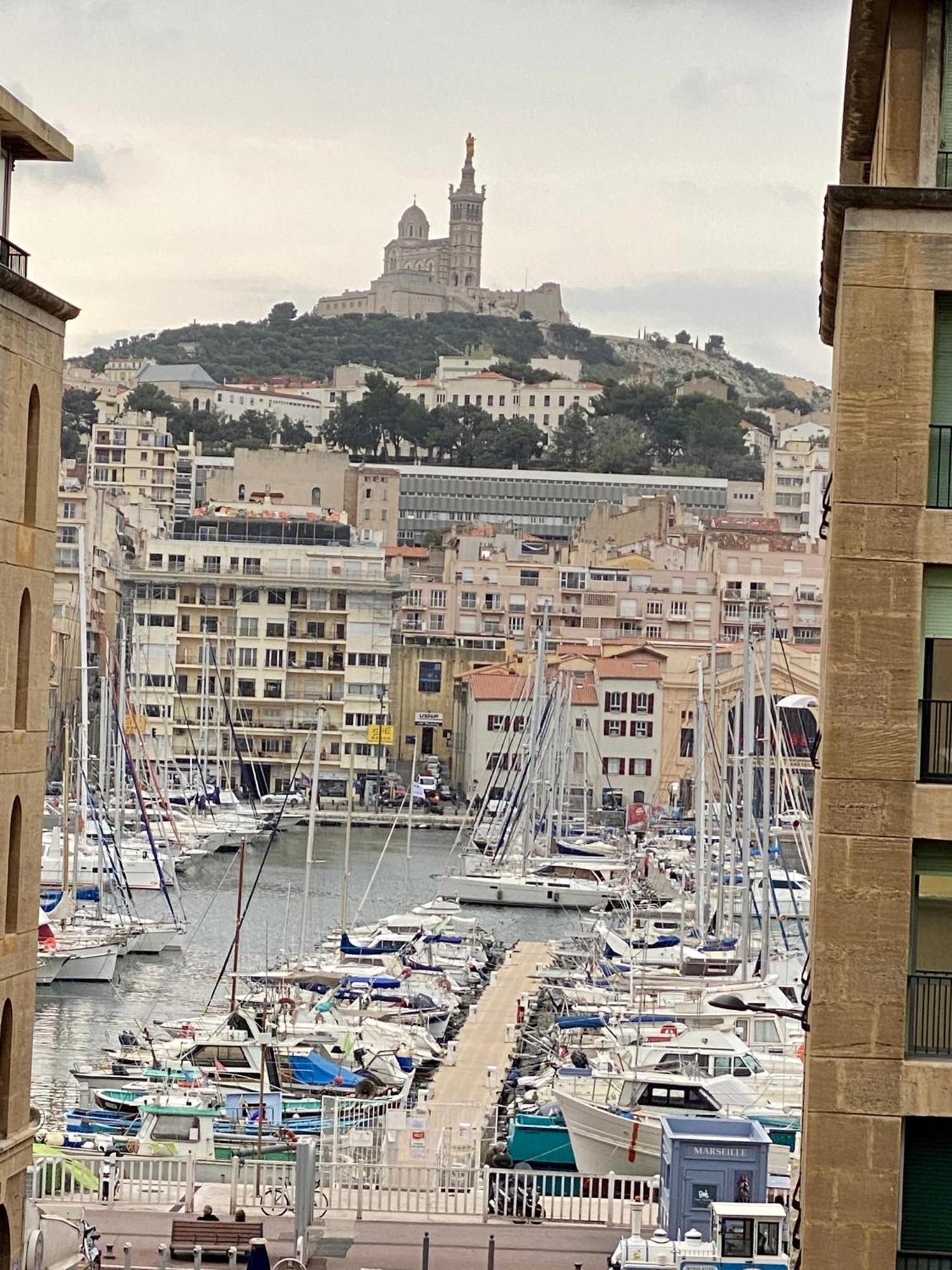 Appartement Vue Sur Le Vieux Port Marseille Bagian luar foto