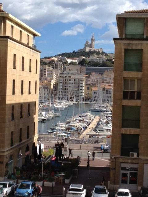 Appartement Vue Sur Le Vieux Port Marseille Bagian luar foto